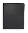 Dakota Designs 2LKH3 Zipper Binder, O-Ring, 1 In, Blk