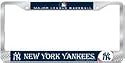 New York Yankees MLB Chrome License Plate Frame