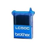 Brother - LC50 LC-50 ink inkjet print cartridge - 1 x cyan blue - LC 50