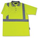 S369 Aware Wear Hi-Viz Polo Shirt (Hi-Viz Lime) 3XL (1/Order)