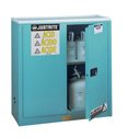 Justrite Metallic Acids and Caustics Cabinets; Two manual doors; 30 gallons (114L)