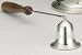 Empire Pewter Swivel Cup Candle Snuffer with Mahogany Wood Handle