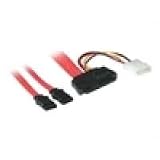 Cables to Go 10241 1m SAS 29-pin to 2 SATA/4-pin Power Cable (Red)