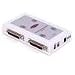 Belkin Compact Parallel Auto Switch, 4 PC's to 1 Parallel Printer with Cables