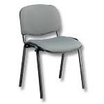 Global(R) Designer Stacking Chair, Gray