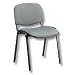 Global(R) Designer Stacking Chair, Gray