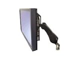 Ergotron HD 45 Arm - Kit de montage ( bras articulé, support ) pour structure plate - gris - Interface de montage : 100 x 100 mm