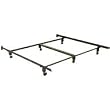 Full/Queen Bed Frame w/ Wheels By Fashion Bed Group