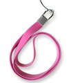 Elastic Lanyard Charm (Pink) for Nokia cell phone