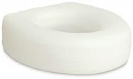 AquaSense Economy Portable Toilet Seat, 4 Inch, White, 1 ea - 2pc