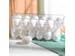 Brylane Home Space-Saver Egg Carton - CLEAR,CLEAR