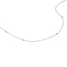 18ct White Gold Diamond Collar 16in/40cm. Beautiful presentation gift box and anonymous outer packaging. Money back if not 100% delighted