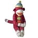 Sammy the Sock Monkey - Large Red Stuffed Animal