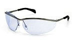 Klondike Metal Safety Glasses Black, Lens, Light Blue, Uom Each