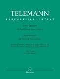 Produkt-Bild: Aus den Essercizii Musici. Zwei Sonaten f&uuml;r Querfl&ouml;te und Basso continuo TWV 41: D9, TWV 41: G9: Erste Urtext-Ausgaben; gut spielbare Continuo-Aussetzungen von Klaus Hofmann