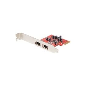 2 Port PCI Express 1394a FireWire Adapter Card
