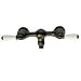 Rohl Perrin , Rowe 2 Hole Shower Mixer Downward Outlet With Lever Handles - U,5510 / U,5510lsstn - C