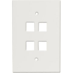 Channel Vision 4 Socket Oversized Faceplate