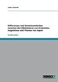 Produkt-Bild: Differenzen und Gemeinsamkeiten zwischen den Gl&uuml;ckslehren von Aristoteles, Augustinus und Thomas von Aquin