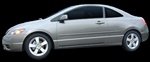 2006-2008 Honda Civic Coupe Dawn Enterprises® Factory Painted Body Side Molding