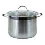 Joycook Stainless Steel Stock Pot w/Glass Lid 20QT