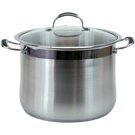 Joycook Stainless Steel Stock Pot w/Glass Lid 20QT