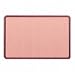 Quartet Contour Mauve Fabric Bulletin Boards, 4 x 3 Feet, Burgundy Plastic Frame (7694M)