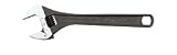 Channellock Adjustable Wrench, 8  Black Phosphate Coated