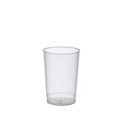40 Trinkbecher, PP 0,2 l � 6,8 cm � 9,8 cm transluzent unzerbrechlich Mehrwegbecher