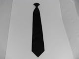 Black Clip on Tie