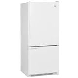 Amana 19 Cu Ft Energy Star Bottom Mount Refrigerator - ABB1921DEW