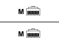 Raritan 5PK - 1 SERIAL ROLLOVER CABLE ( CRLVR-1-5PK )