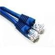 (20 PACK) 1 FT RJ45 CAT 5E MOLDED NETWORK CABLE - BLUE