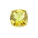 0.85 Cts of 6 mm AA Cushion Checker Board Loose Yellow Beryl ( 1 pc ) Gemstone