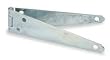 Battalion 1RCG7 Strap Hinge, Light, Steel, 3 Holes Per Leaf