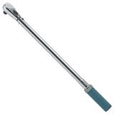 Click Type Adjustable Torque Wrench with Ratcheting Head and 1/2 Drive, 10-100 ft/lb