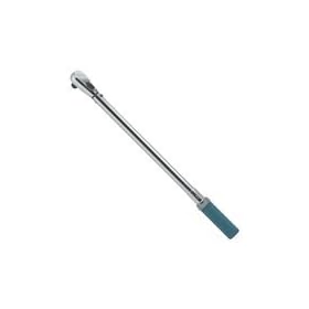 "Click" Type Adjustable Torque Wrench with Ratcheting Head and 1/2" Drive, 10-100 ft/lb