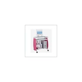 Kid's Pink Compact Computer Desk
