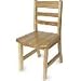Kitchen & Housewares : Lipper International 523/4 Child's Chairs, Set of 2, Natural