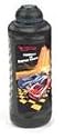 DNC Hot Wheels Racing Twister Plastic Drinks Bottle, Black