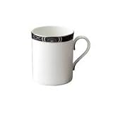 Royal Worcester Mountbatten Cobalt Platinum Coffee Mugs