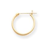 14k 1.25mm Hoop Earrings SE234