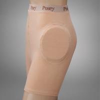 Posey Hipsters Standard Brief with High Density Poron Pads, Size: Medium, Waist Size: 30-34'