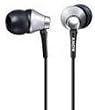 Sony Mdr-Ex75/Slv Ex Earbuds Headphones with 9mm Hi-Sensitivity Driver (Silver)