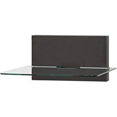 Electronics: Omnimount Moda Wall Furniture MWF8   Shelf for audio/video components   tempered glass, veneer   wall mountable