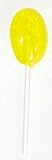 Sugar Free Sour Lemon Lollipops, 1lb, Individually Wrapped, about 50/lb