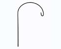 Woodlink Audubon Series 24 inch Shepherd Hook
