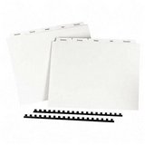 Tabs For Copiers,Unpunched,Double Rev. Collated,30 ST/BX,WE, Sold as 1 box