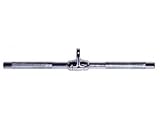 Home Gym Chrome Cable Straight Bar - 20 inch