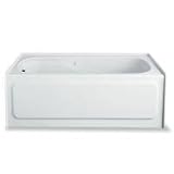 Jason Integrity 60x32x20,5 Rectangular Soaking Bath Tub w/ Integral Tile Lip - B3260 TL/B3260 TL